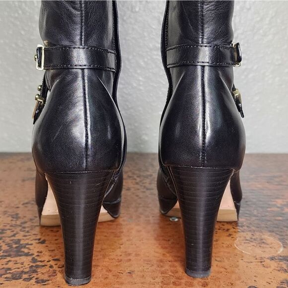 Cole Haan Nike air Black Heeled Boots - Picture 10 of 16